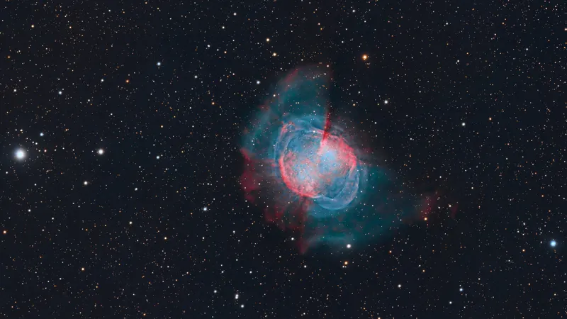 Der Hantelnebel M 27 im Füchschen